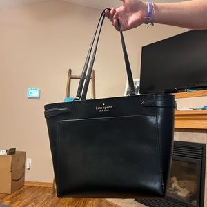 Kate spade black purse/tote bag!